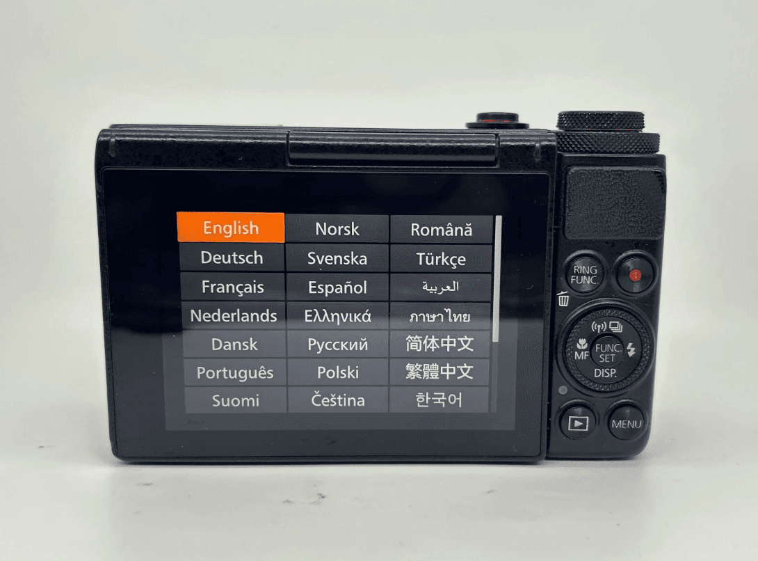 Canon PowerShot G7 X 20.2MP Compact Digital Camera Black thumbnail 9