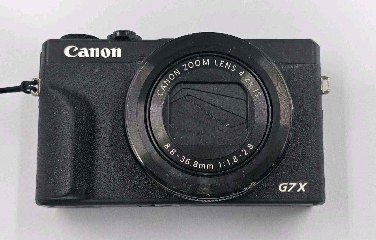 Canon PowerShot G7 X Mark III – 20.1MP Compact Digital Camera | Black | Excellent Condition - Image 1