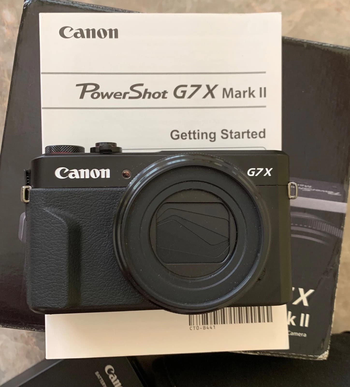 Canon PowerShot G7X Mark II 20.1 MP Compact Digital Camera - Black - Image 1