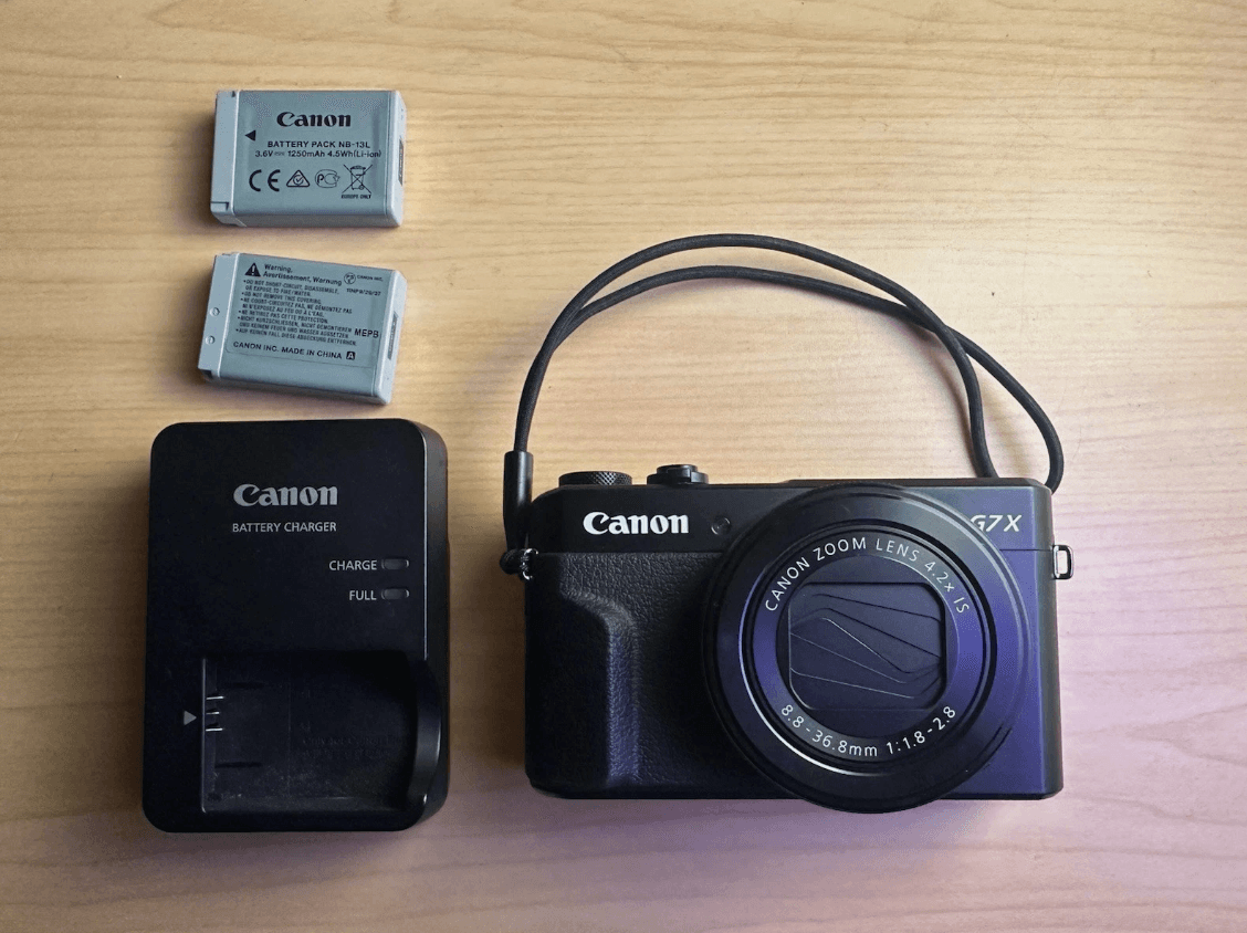 Canon PowerShot G7 X G7X Mark II G7XII 20.1MP Compact Camera - Image 1