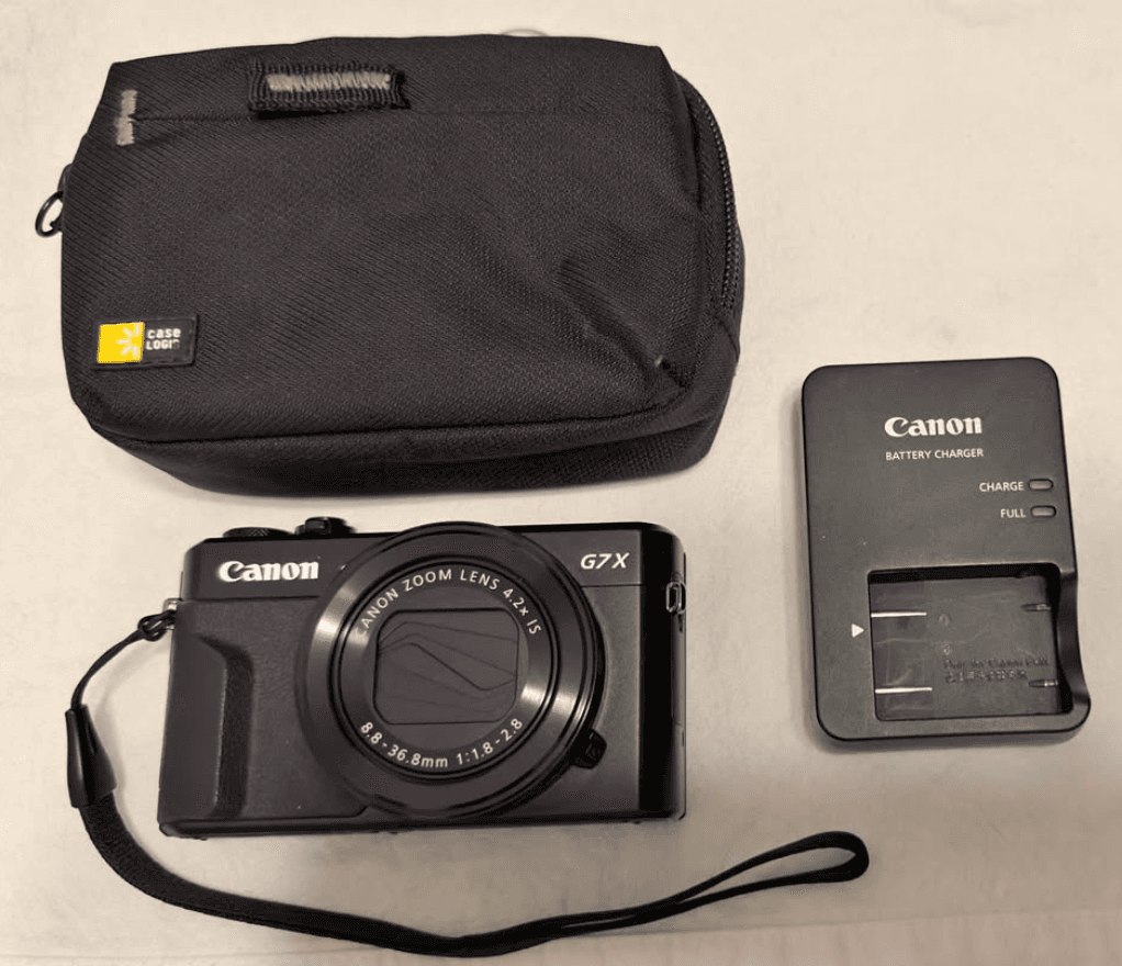 Canon Powershot G7X Mark II Camera - Image 1