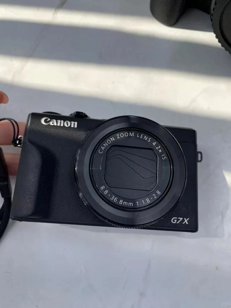 Canon PowerShot G7X Mark III Digital Camera – 20.1MP, 4K UHD, f/2.8 Lens, Black (3637C001) - Image 1