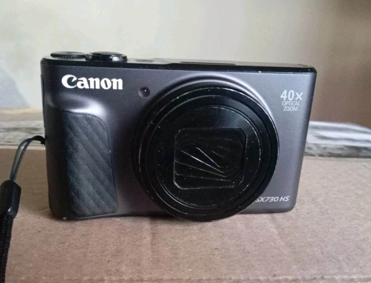 Canon PowerShot SX730 HS 20.3MP Point & Shoot Digital Camera – Black - Image 1