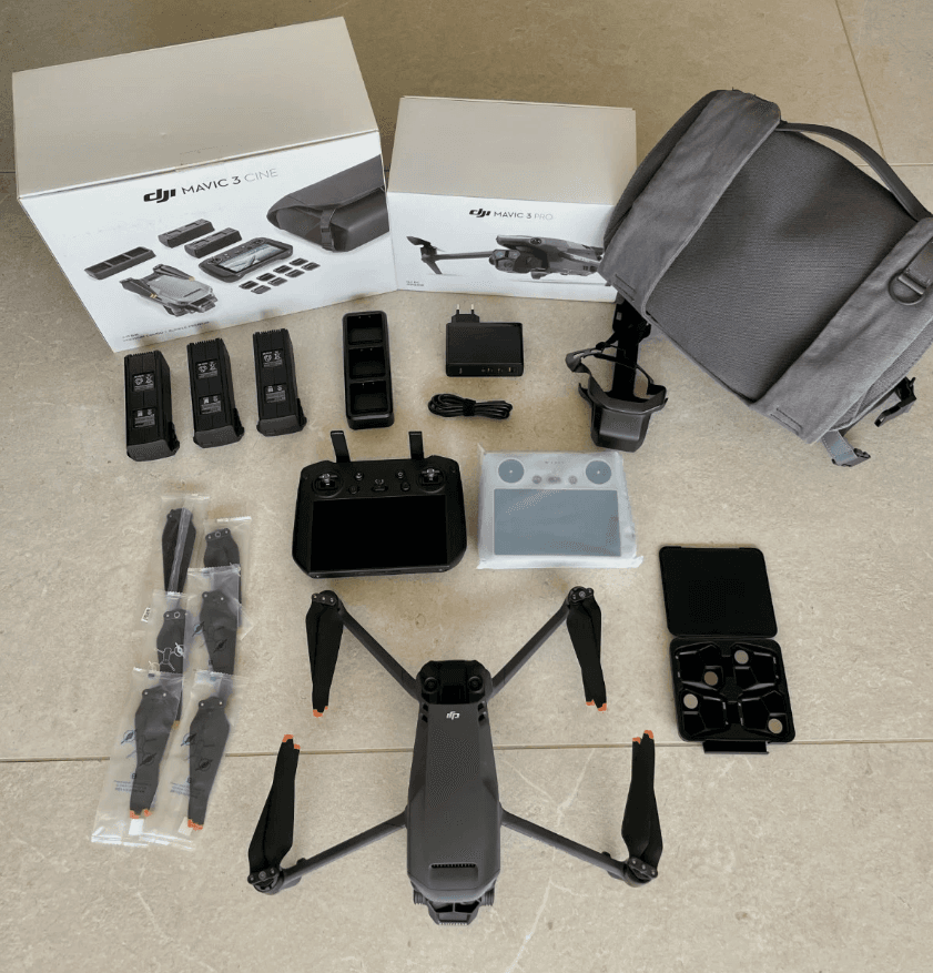 DJI Mavic 3 Pro Fly More Combo Drone + RC Pro Controller - Image 1