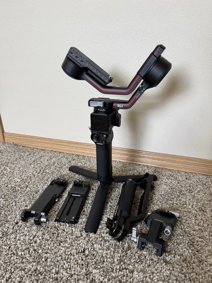 DJI Ronin-SC Gimbal Stabilizer for Mirrorless Cameras – Lightweight & Portable - Image 1