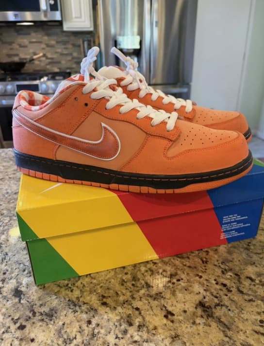 Size 15 - Nike Dunk Low SB x Concepts Orange Lobster - Image 1