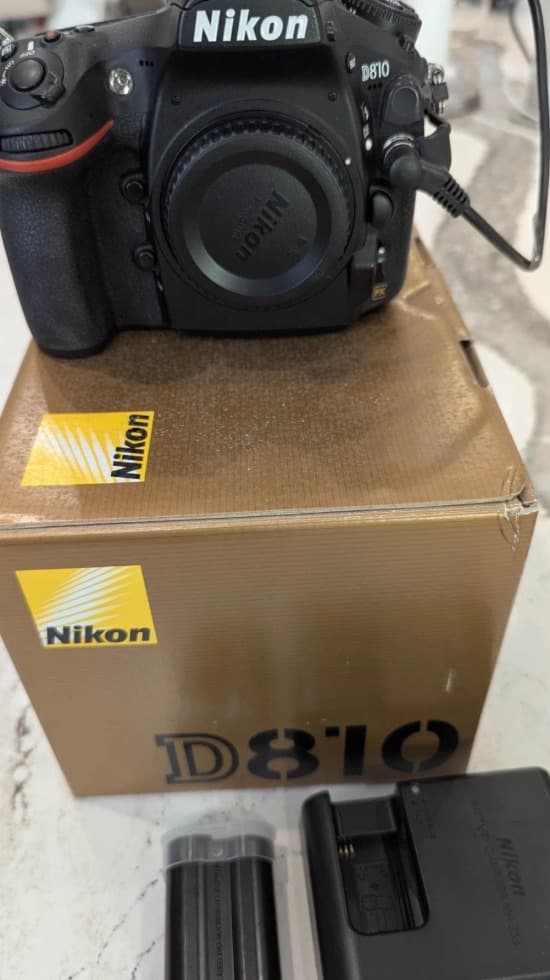 Nikon D810 Full-Frame 36.3MP DSLR – Excellent Condition, Low Shutter Count - Image 1