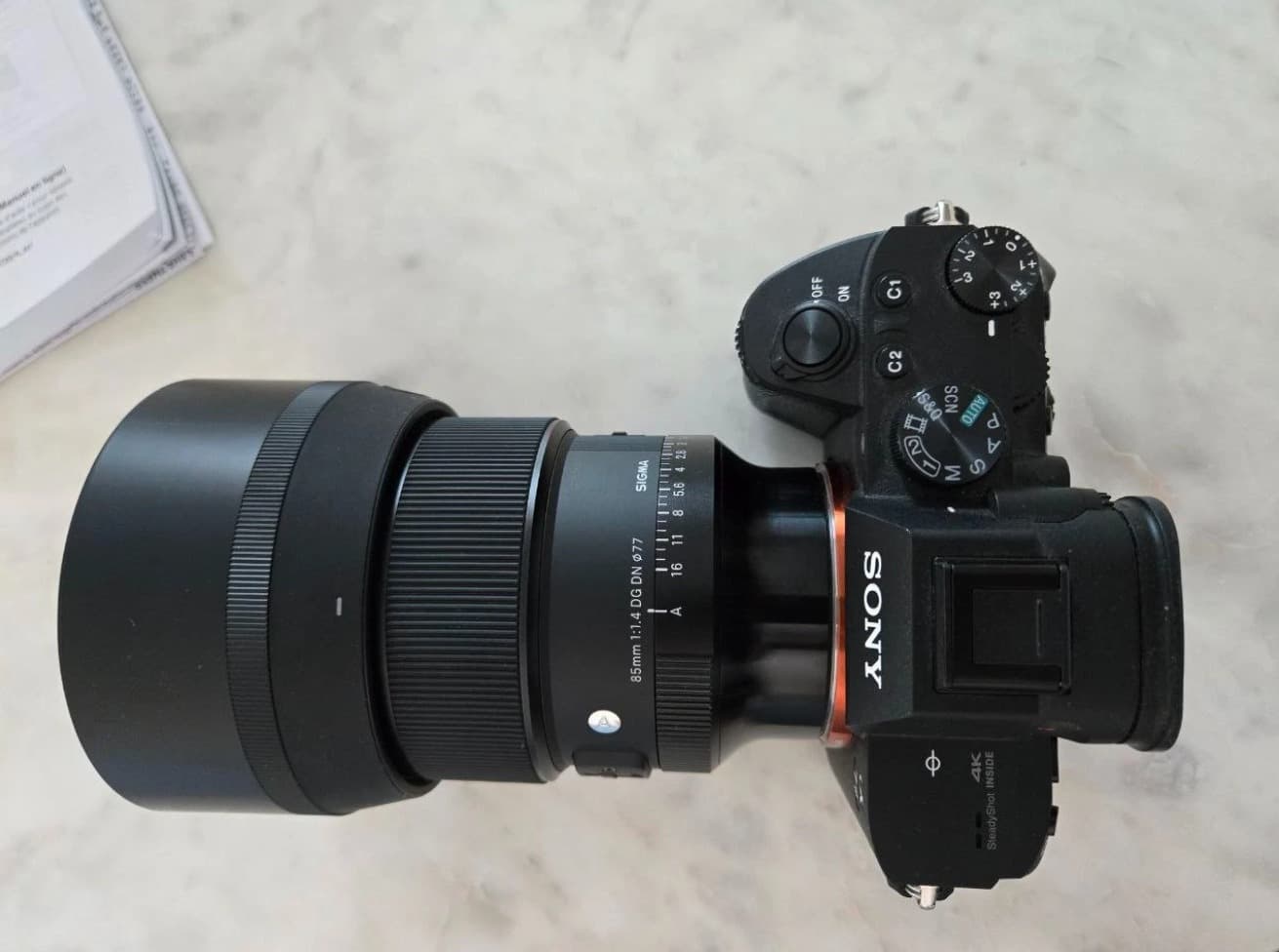 Sony a7 III Full-Frame Mirrorless Camera w/ Sigma 85mm f1.4 DG DN - Image 1