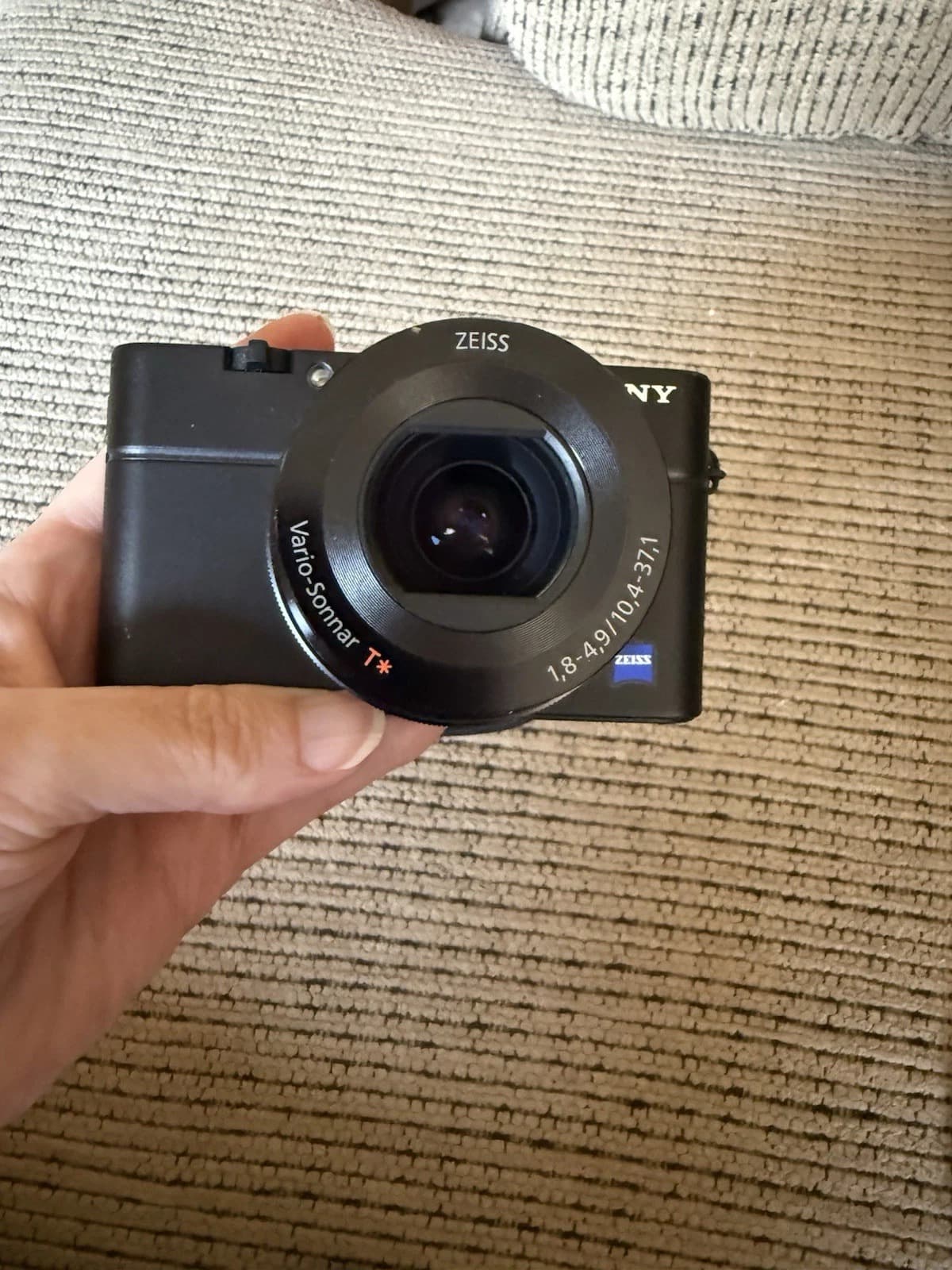 Sony Cyber-Shot DSC-RX100 – 20.2MP Compact Camera | With Worn Case | Pre-Owned - Image 1