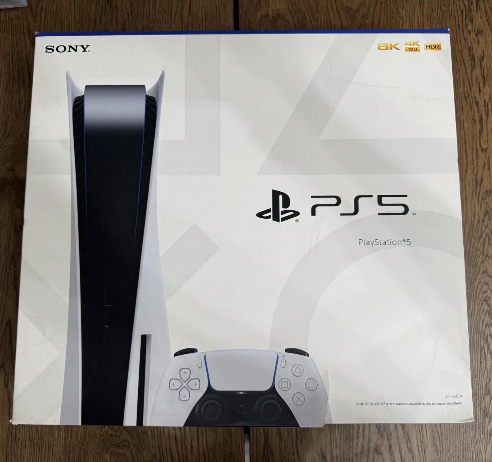 Sony PlayStation 5 Disc Edition 825GB Home Console - White - Image 1
